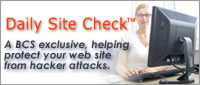 Daily Site Check Protects Your Web Site From Hackers
